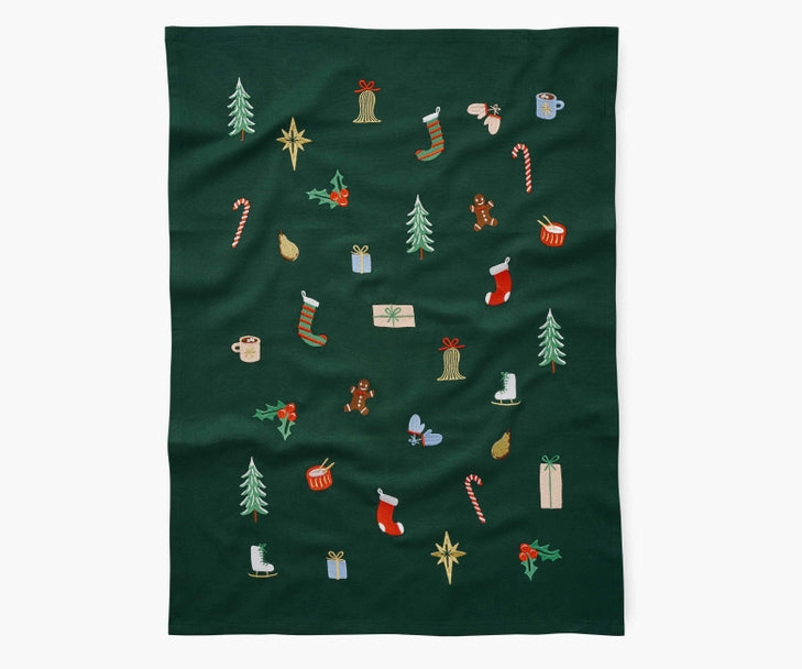 HOLIDAY TEA TOWEL