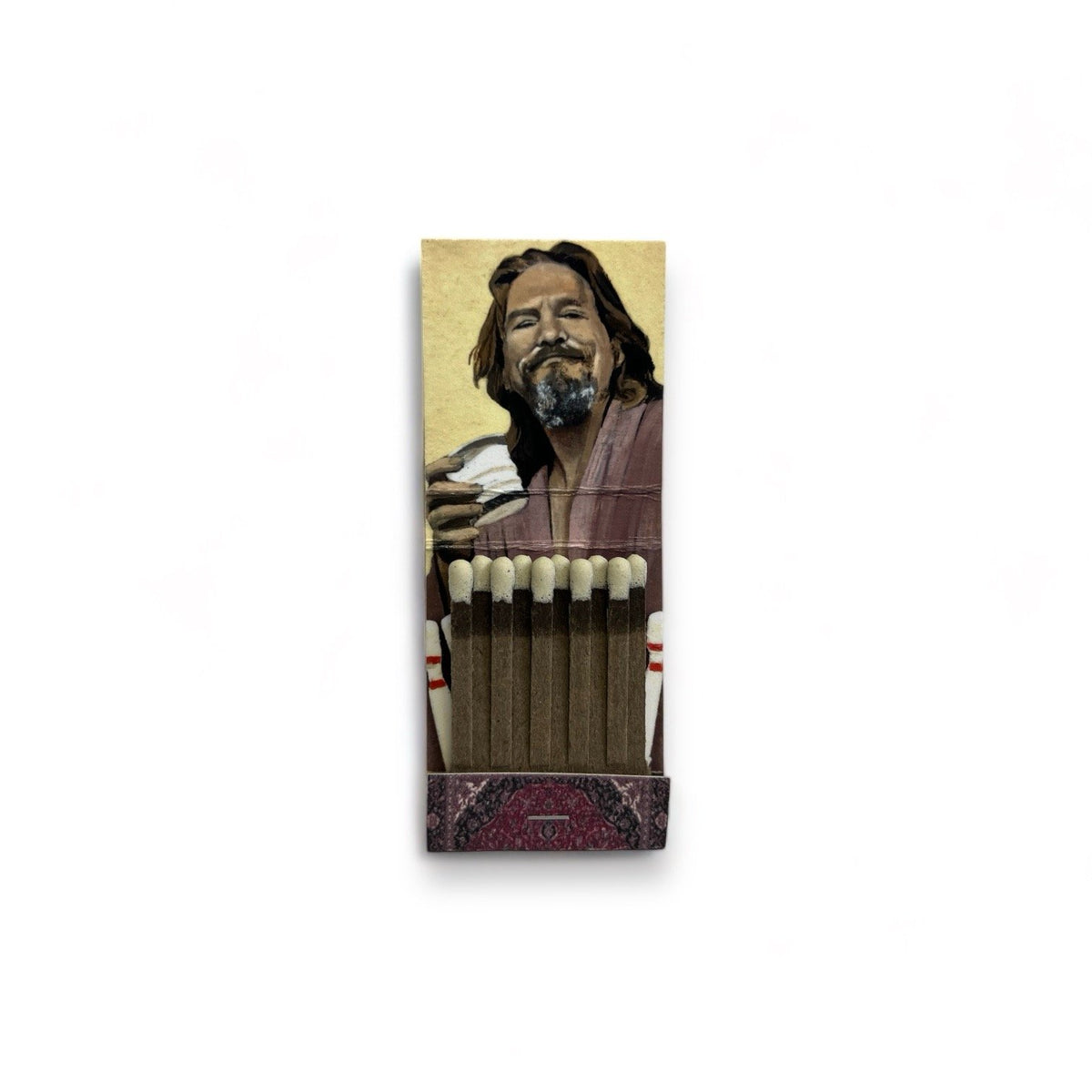 LEBOWSKI THE DUDE WHITE RUSSIAN FRAMED MATCHBOOK