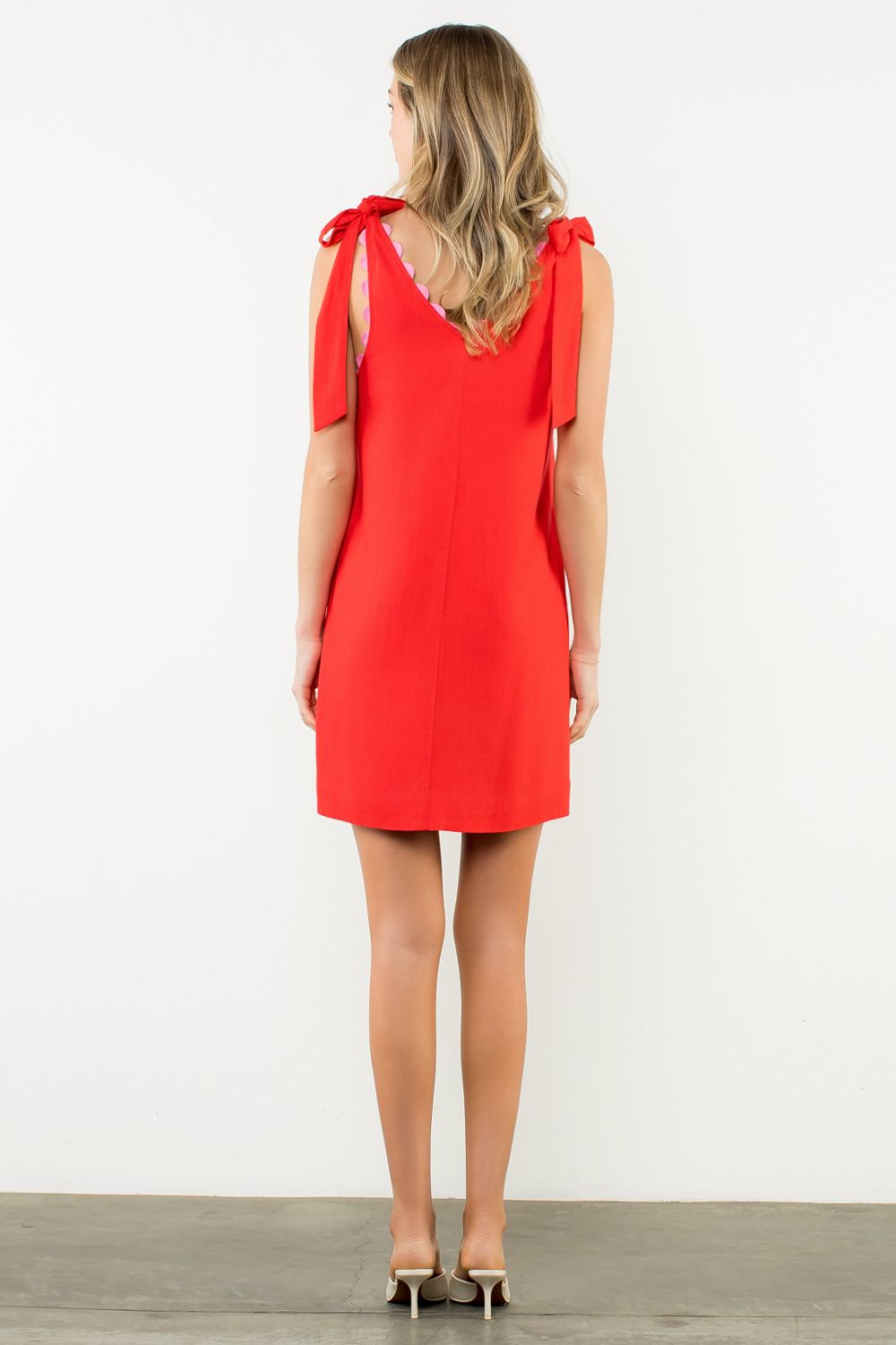 TIE STRAP DRESS