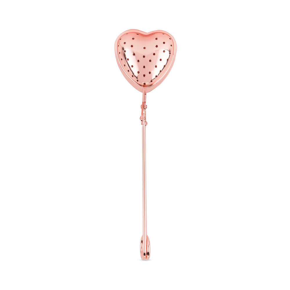 ROSE GOLD HEART TEA INFUSER