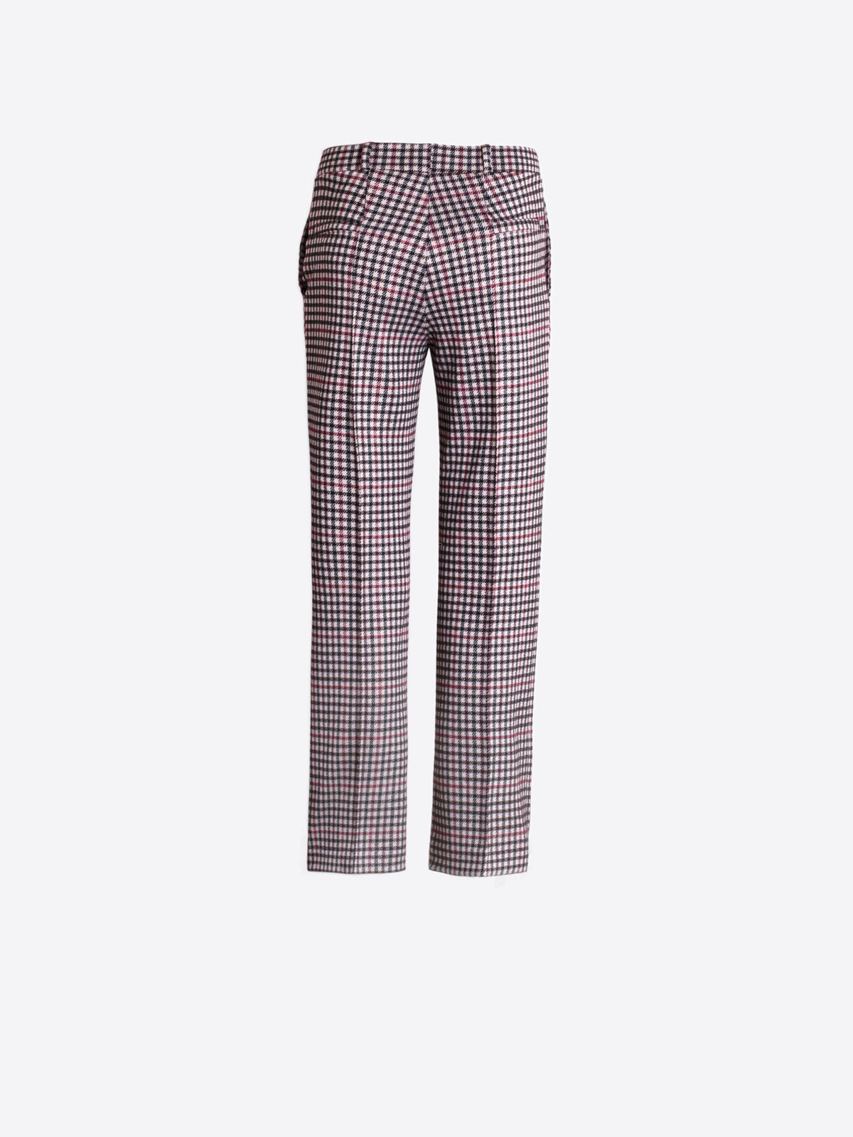 FRONT SEAM HOUNDSTOOTH TROUSER