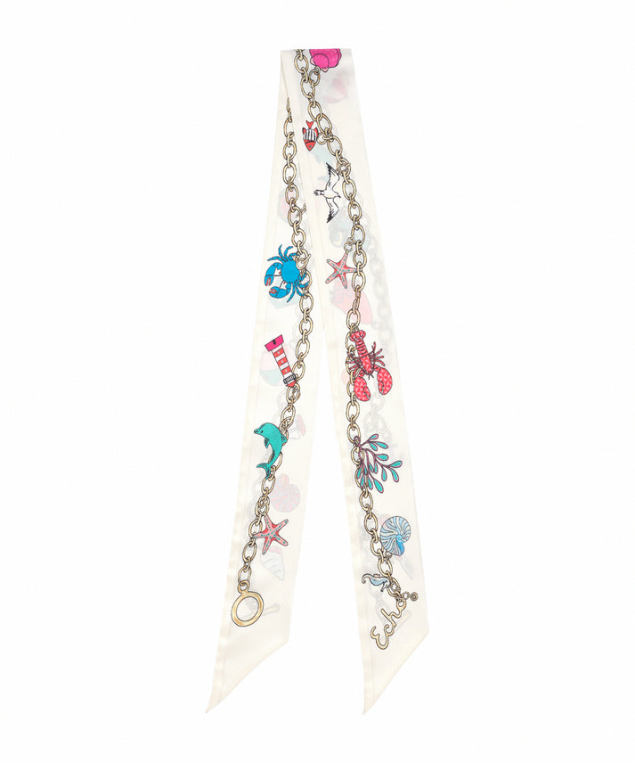 CHARMED LIFE SILK RIBBON SCARF