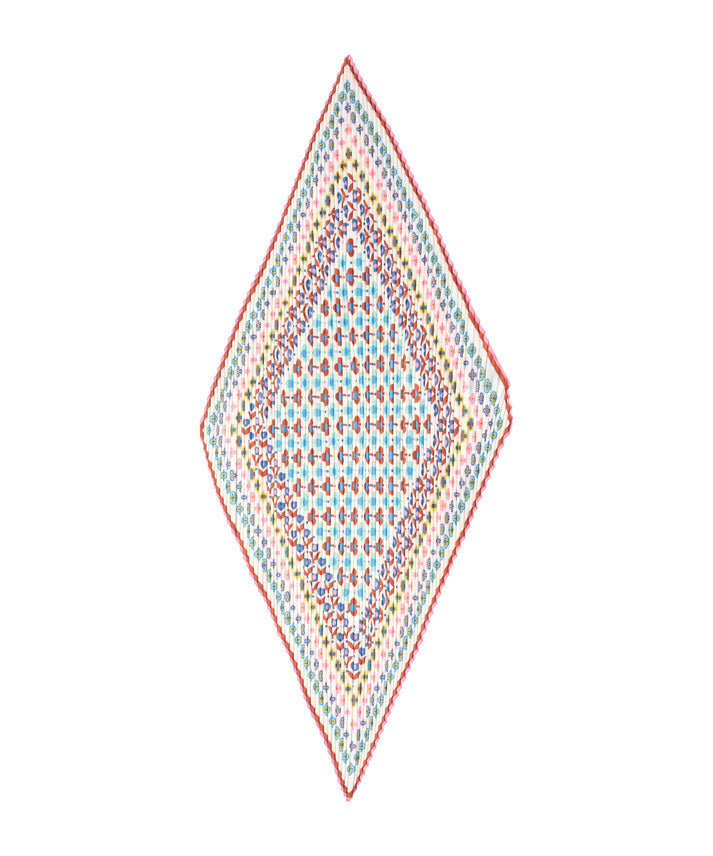 CLOVER PLEATED DIAMOND