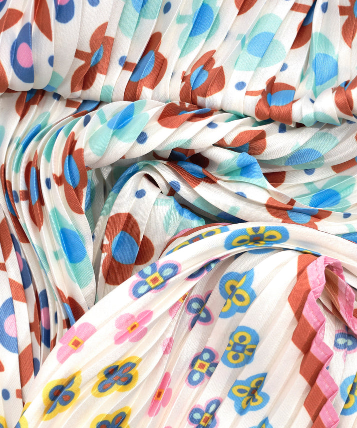 CLOVER PLEATED DIAMOND