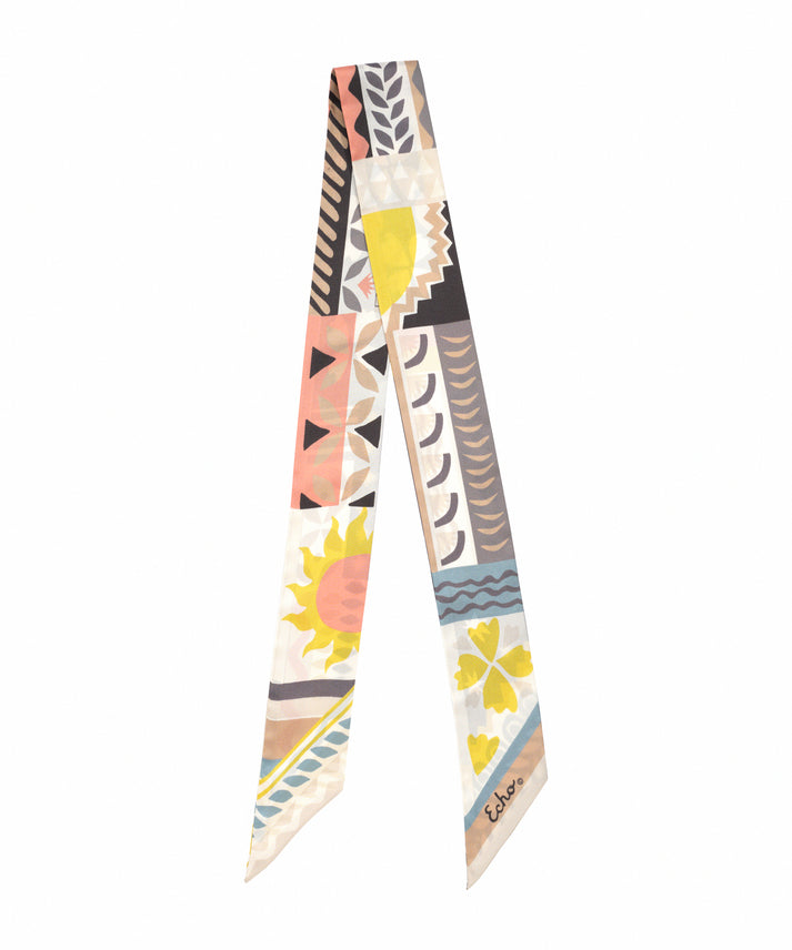 SILK RIBBON SCARF