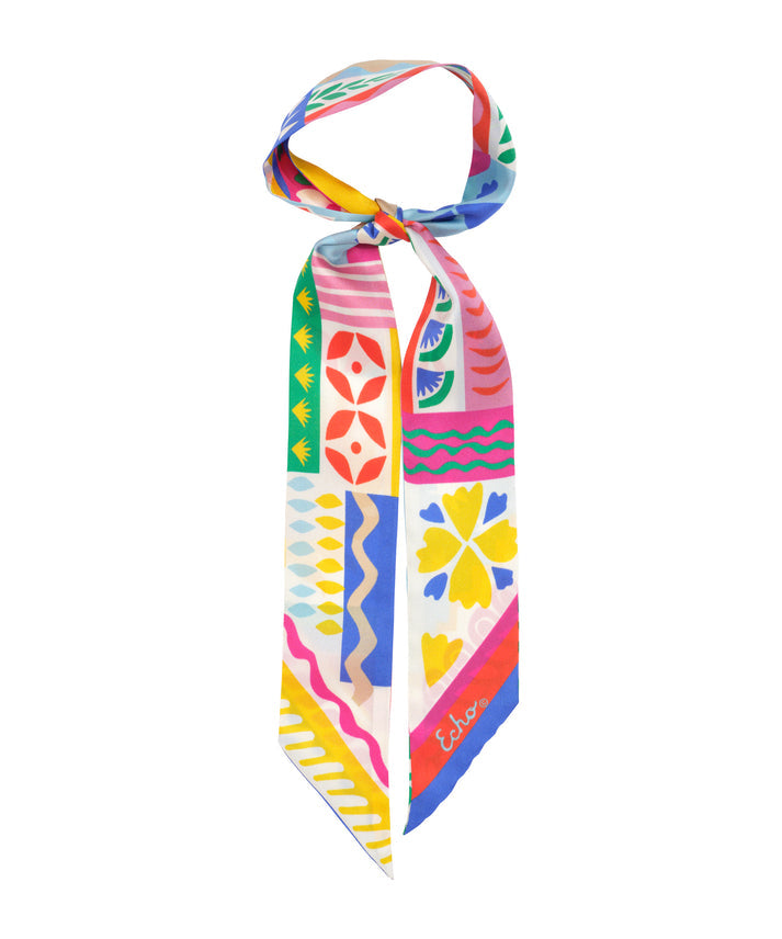 SILK RIBBON SCARF