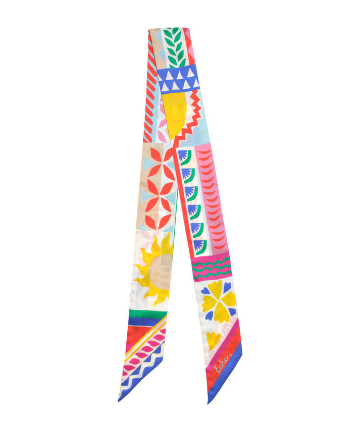 SILK RIBBON SCARF