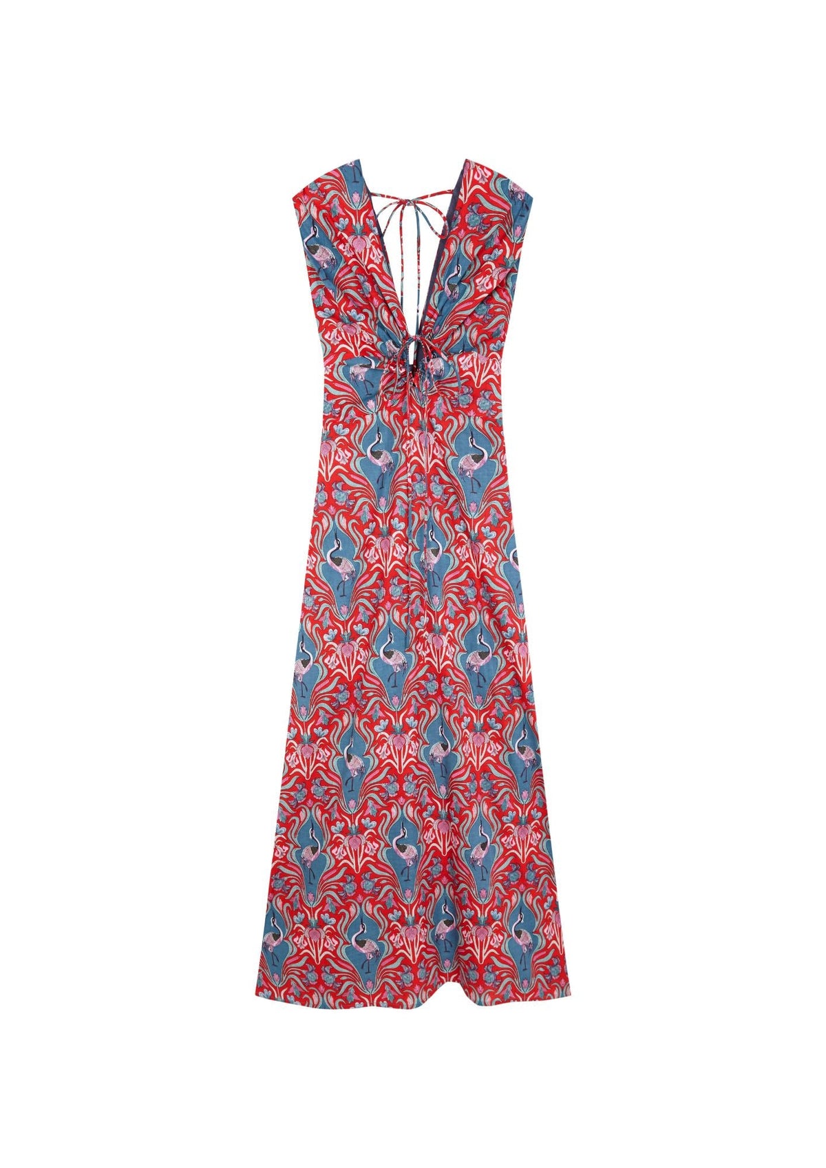 TIE BACK RODAS DRESS