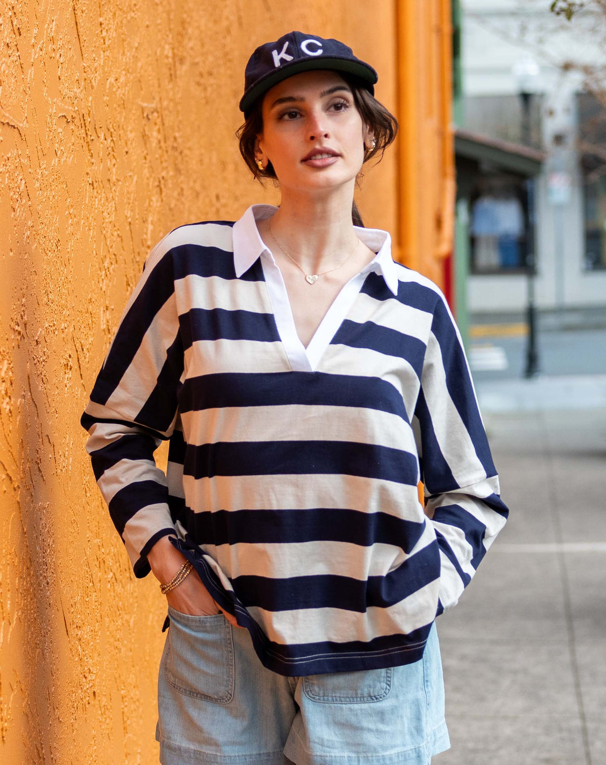 AMELIA RUGBY TEE