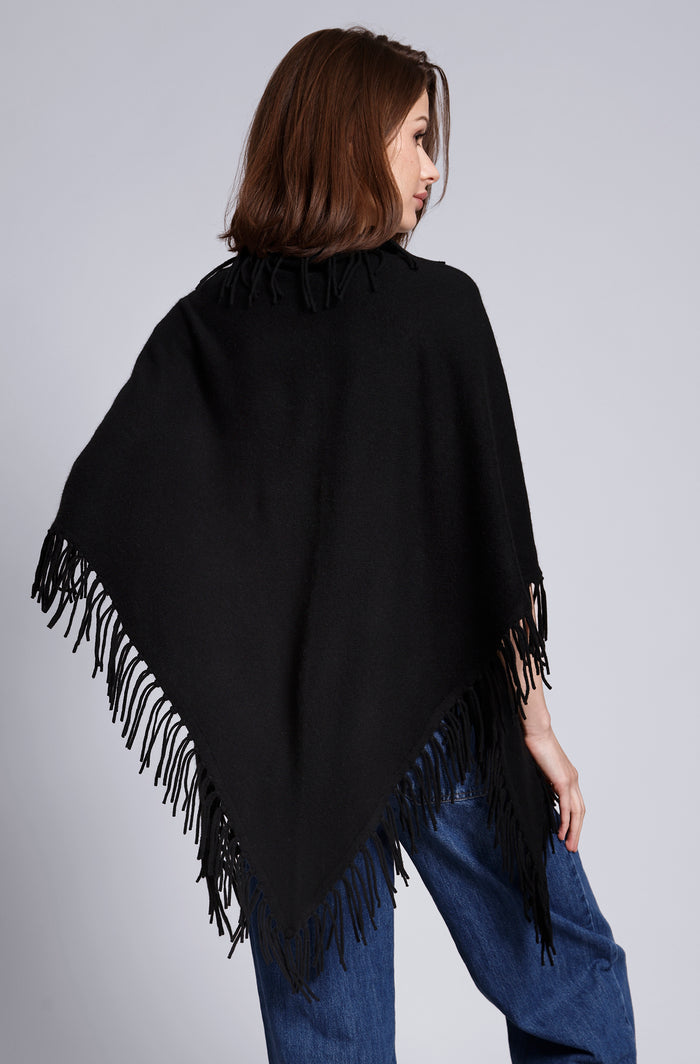 CASHMERE FRINGE SHAWL
