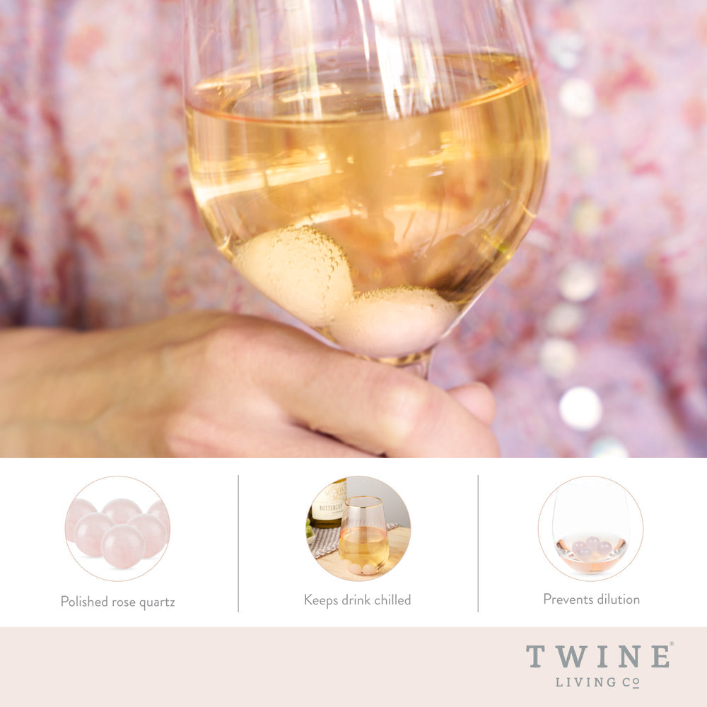 ROSE QUARTZ WINE GEMS