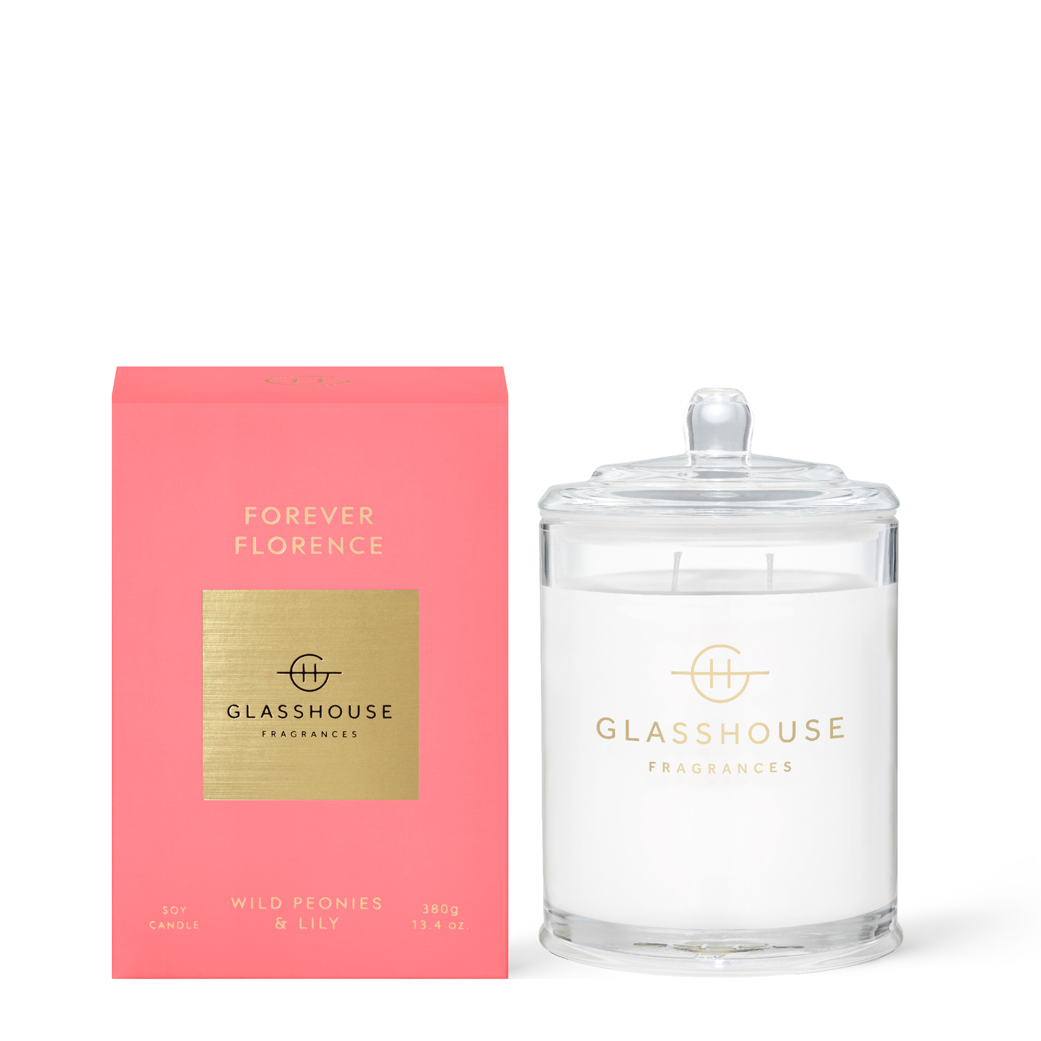 GLASSHOUSE 380G CANDLE - Art Effect GLASSHOUSE 380G CANDLE - Art Effect