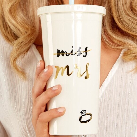 KATE SPADE MISS TO MRS TUMBLER