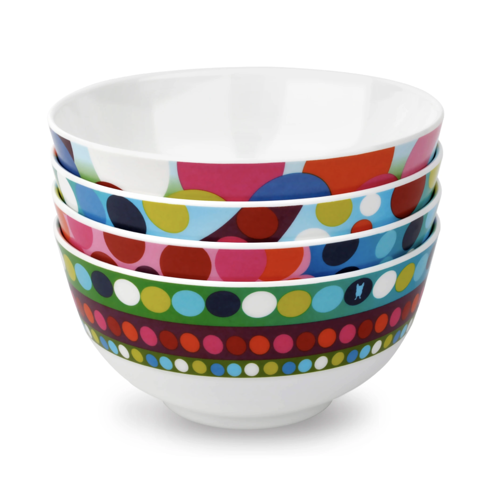4-PIECE BINDI SOUP BOWL SET