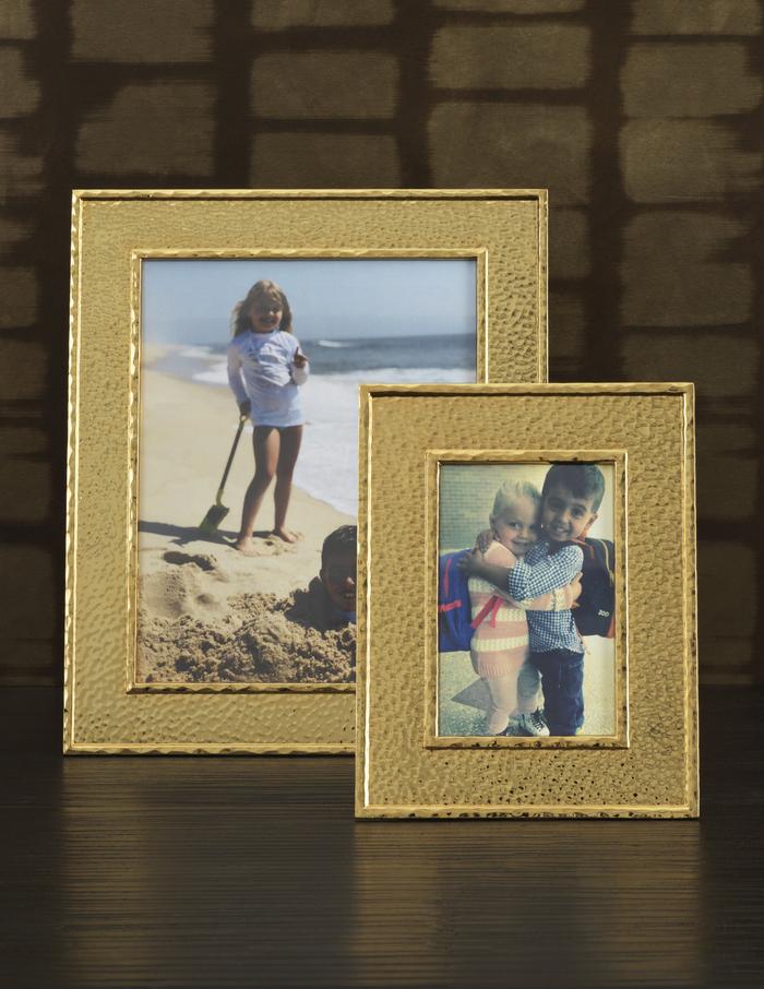 8X10 GOLD HAMMERTONE FRAME