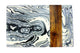 ZEBRA MARBLE & WOOD BOARD