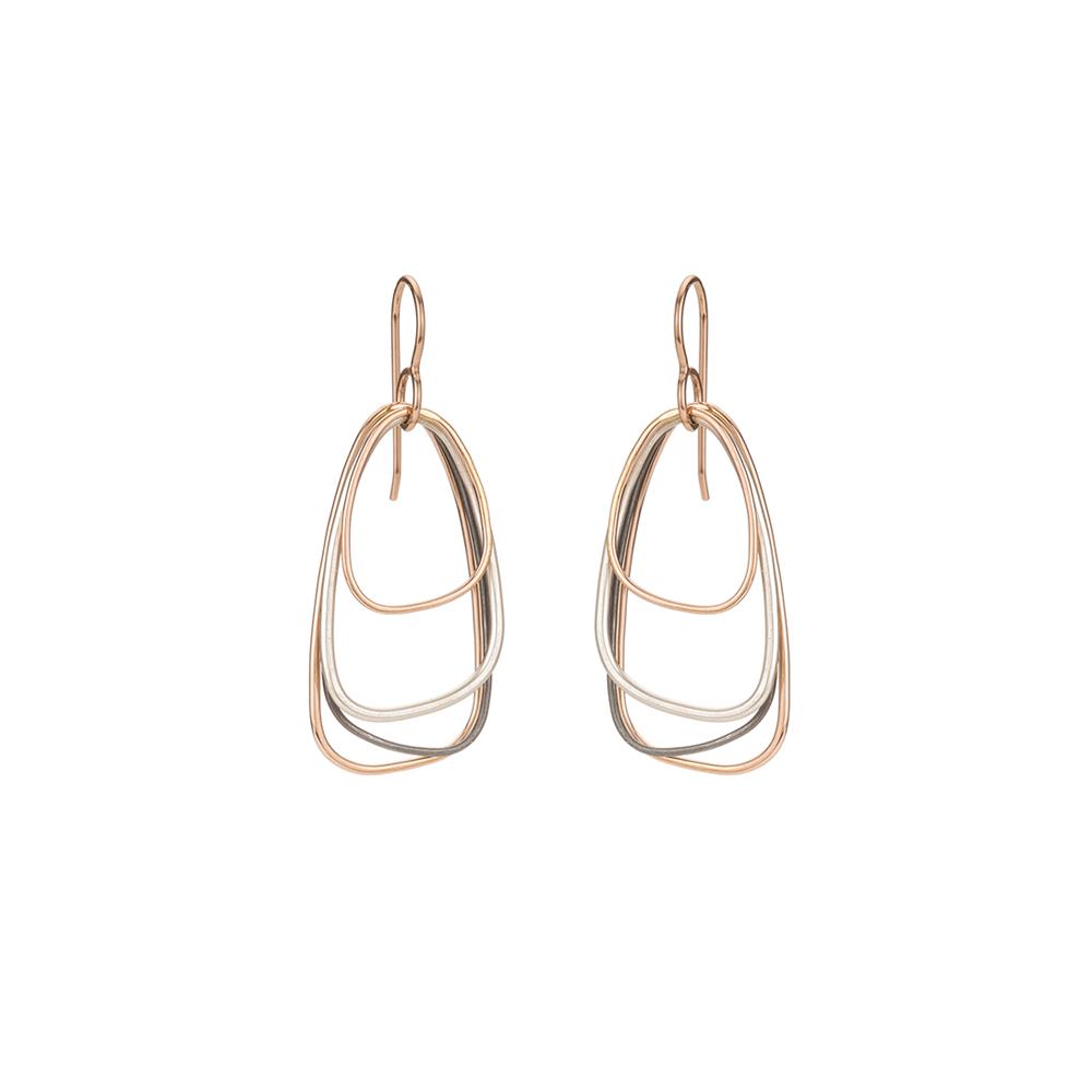 MULTI TRIANGLE EARRINGS