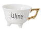 FOOTED BOOZE TEACUPS