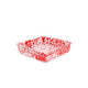 RED SPLATTER BROWNIE PAN