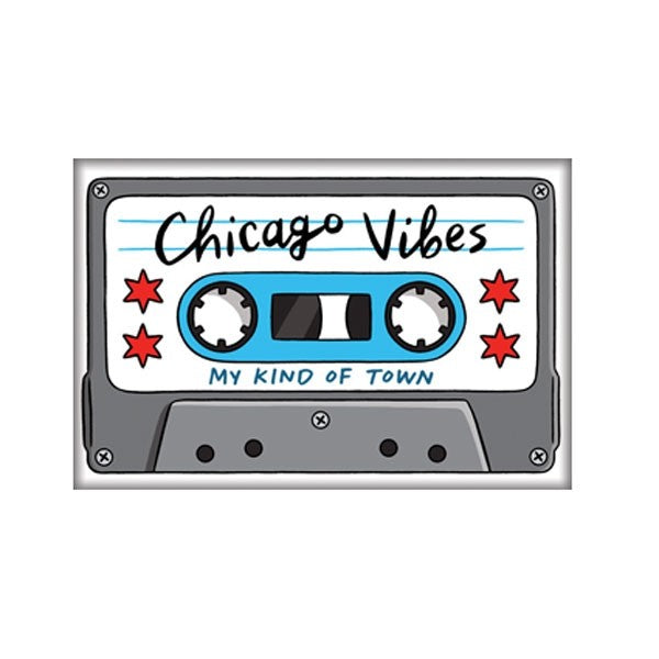 CHICAGO CASSETTE MAGNET