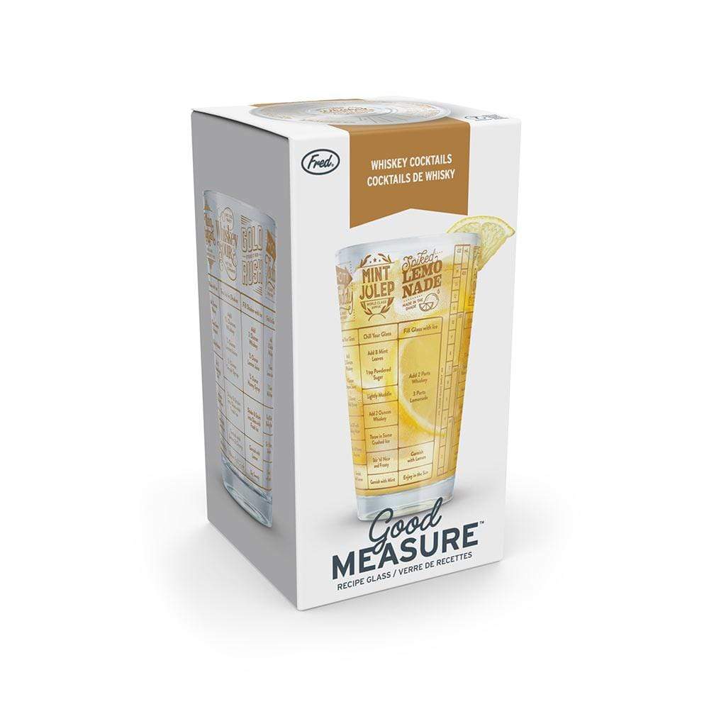 GOOD MEASURE WHISKEY GLASS