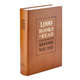 LEATHER BOUND 1000 BOOKS TO READ BEFORE YOU DIE