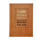 LEATHER BOUND 1000 BOOKS TO READ BEFORE YOU DIE