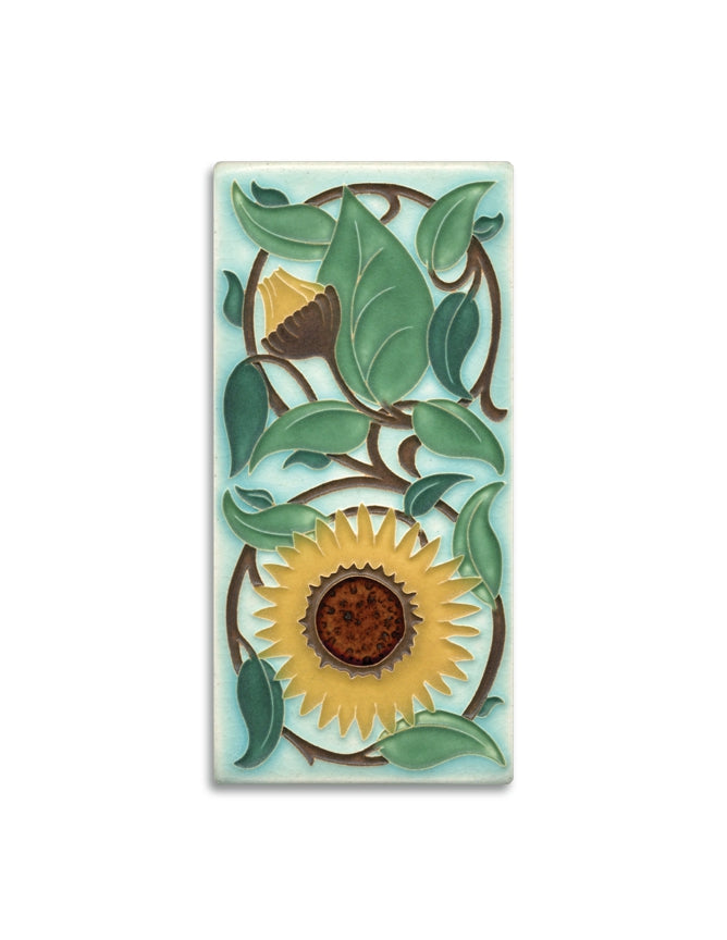 SUNFLOWER LIGHT BLUE 4X8 TILE