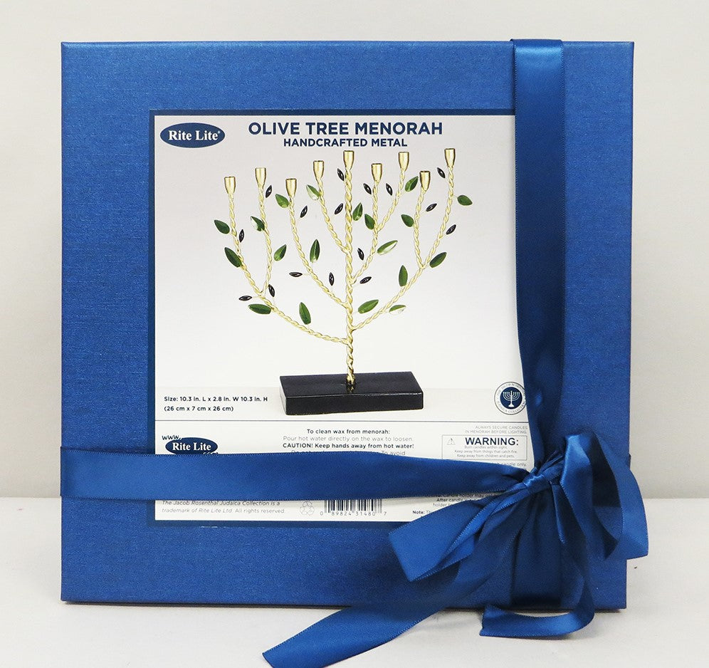 OLIVE TREE MENORAH