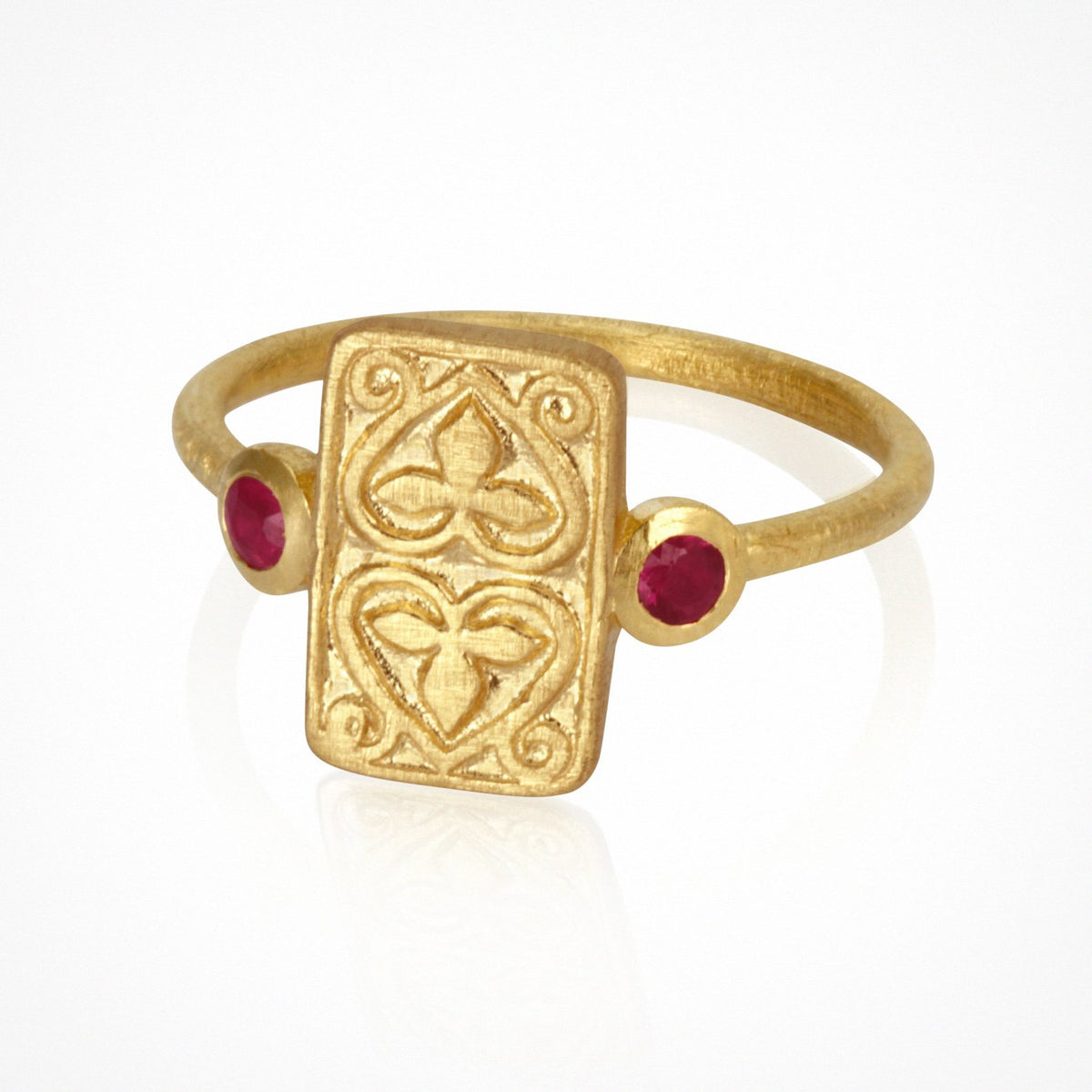 RUBY SEAL RING